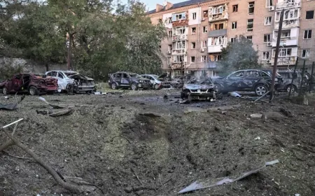 مقتل 12 شخصاً في هجوم روسي على زابوريجيا الأوكرانية