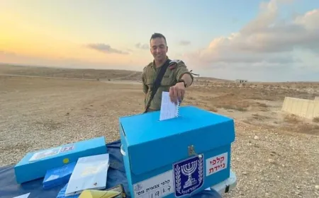 الجيش الإسرائيلي يجهّز 850 مركز اقتراع لجنوده داخل إسرائيل وخارجها