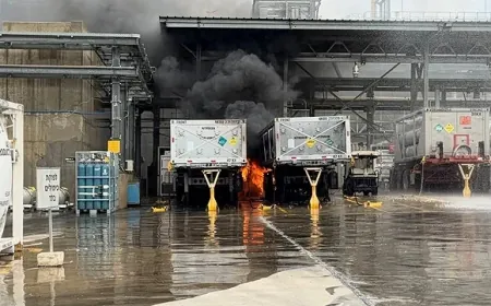 انفجار في مصنع جنوب إسرائيل وإصابة 3 أشخاص