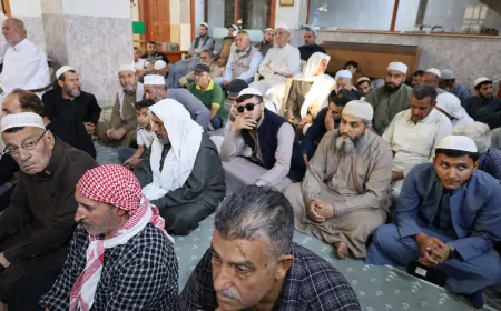 اجتماع لأئمة المساجد والخطباء في مدينة قامشلو