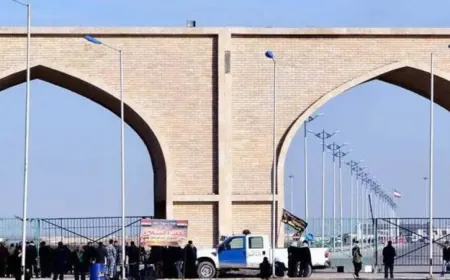العراق يغلق منفذ الشيب الحدودي مع إيران