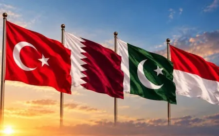 تركيا وقطر وباكستان وإندونيسيا يوقعون اتفاقاً لتعزيز التعاون الدفاعي