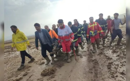 فيضانات في شرق كردستان تخلّف 3 وفيات و6 مصابين ومفقودين اثنين
