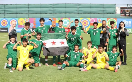 المنتخب السوري تحت 15 عاماً يفوز على إثيوبيا في افتتاح مشواره بمهرجان FIFA