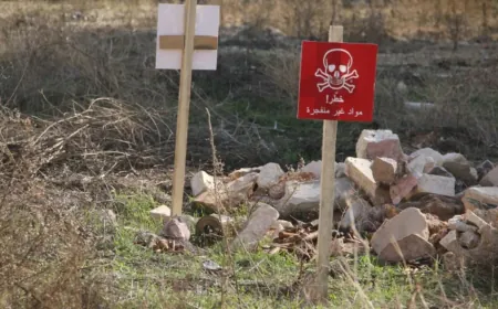 إصابة 6 أشخاص في انفجار مخلفات حرب شرقي حلب