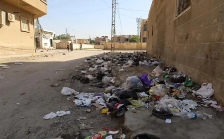 تراكم النفايات وانتشار المكبات العشوائية يفاقمان واقع النظافة في الحسكة