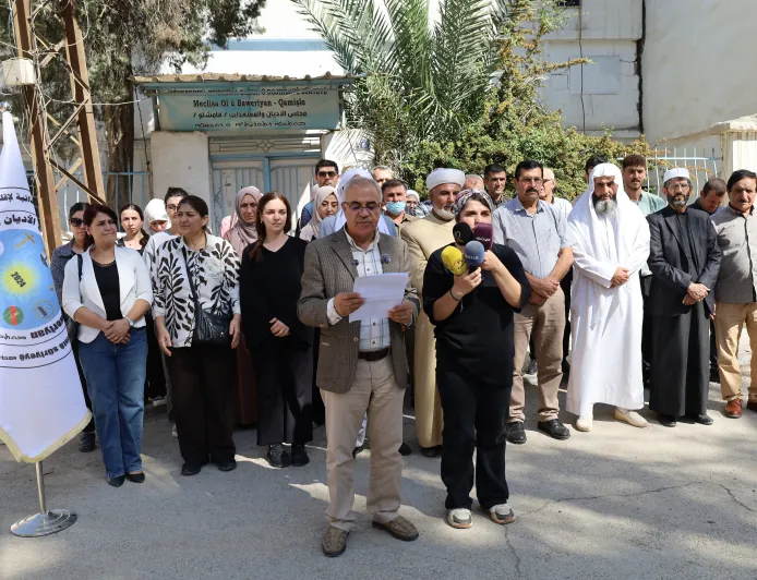 مجلس الأديان والمعتقدات يدعو لمحاسبة المتورطين في أحداث الحسكة وصون رموز جميع المكونات