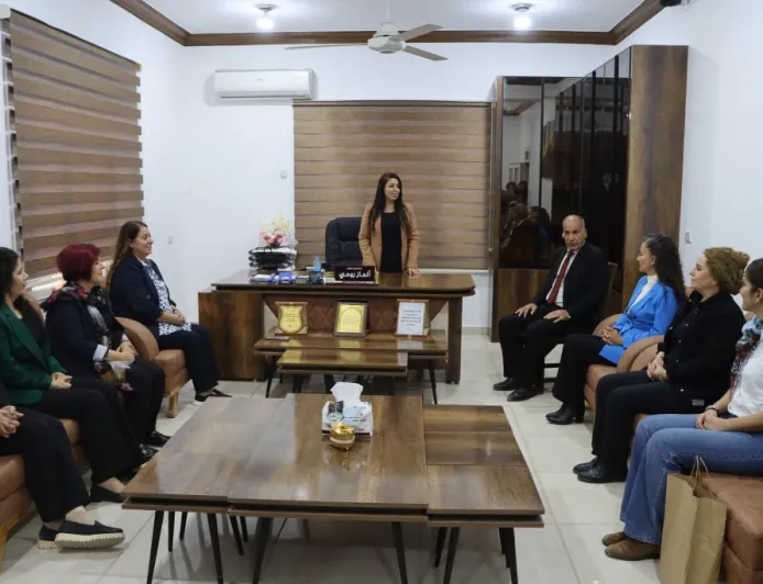 وفد حزب DEM يزور بلدية كوباني