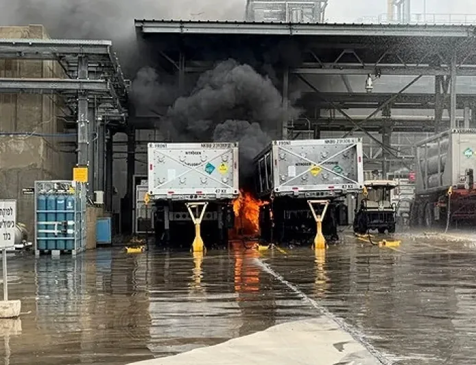 انفجار في مصنع جنوب إسرائيل وإصابة 3 أشخاص