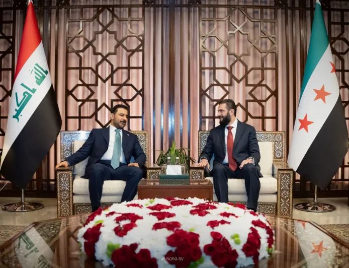 بغداد تكشف عن فحوى لقاء الشرع مع الزيدي