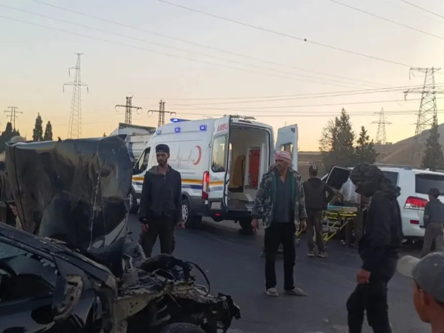 13 إصابة جراء 12 حادث سير ونشوب 30 حريقاً في سوريا