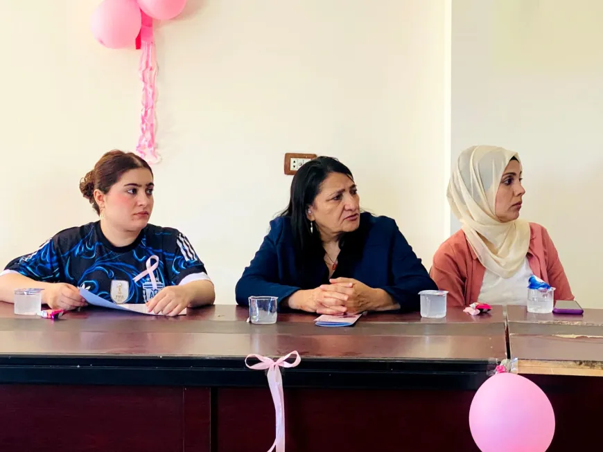 مؤسسة المرأة الحرة تعقد ندوة توعوية حول سرطان الثدي