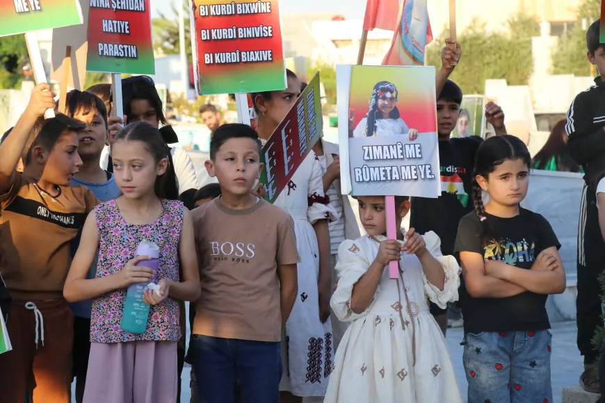 أهالي عامودا يواصلون الاحتجاج للمطالبة بالتعليم باللغة الكردية