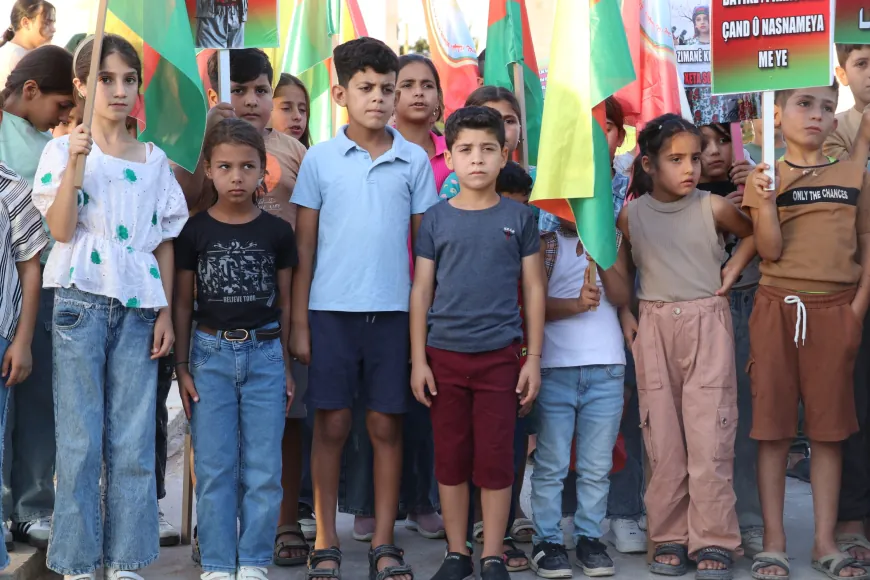 أهالي عامودا يواصلون الاحتجاج للمطالبة بالتعليم باللغة الكردية