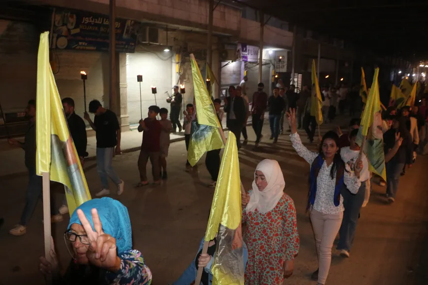شبيبة الدرباسية يطالبون بتحقيق الحرية الجسدية للقائد عبد الله أوجلان