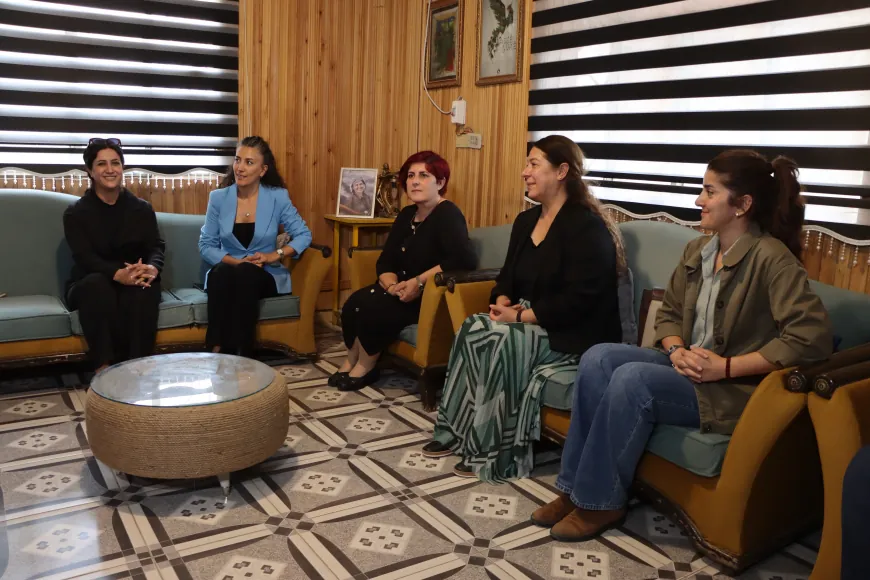 وفد شمال كردستان يزور مؤسسات المرأة في قامشلو