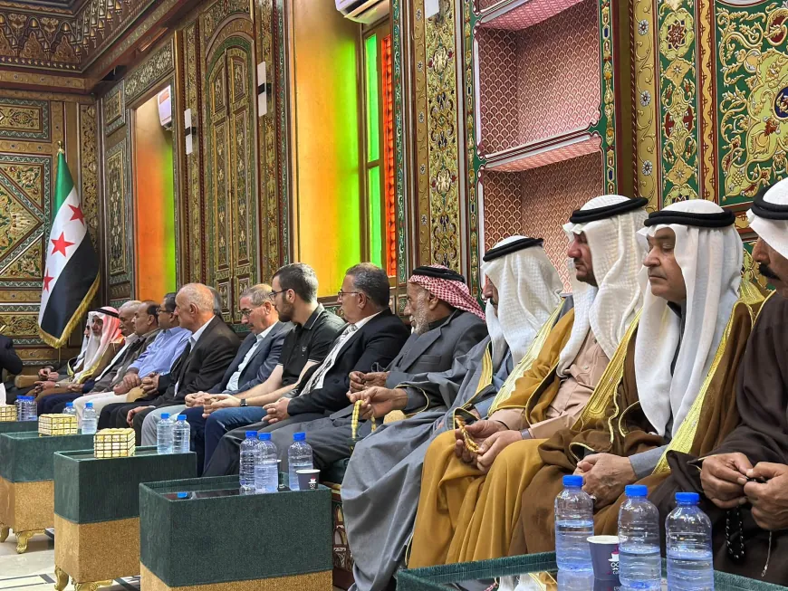 محافظ الحسكة يستقبل وجهاء العشائر وأعيان المنطقة