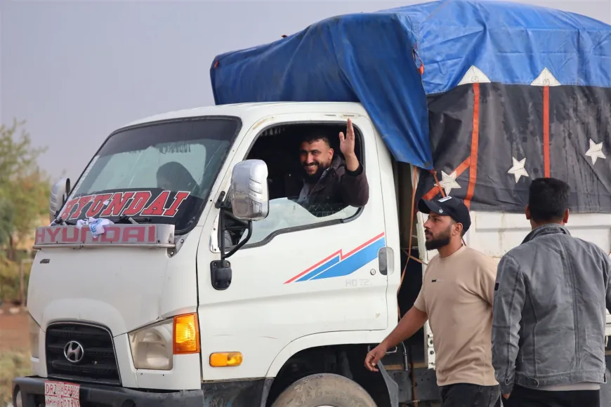 انطلاق نحو 640 عائلة من مخيمي نوروز وواشوكاني إلى مناطقهم