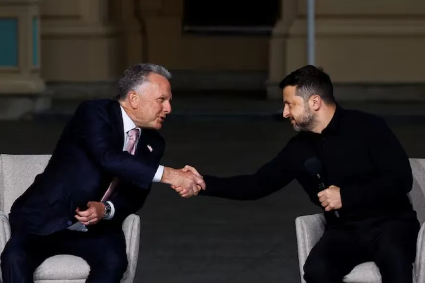 زيلينسكي: نؤيد وقف إطلاق النار ومحادثات ثلاثية تضم روسيا وأميركا