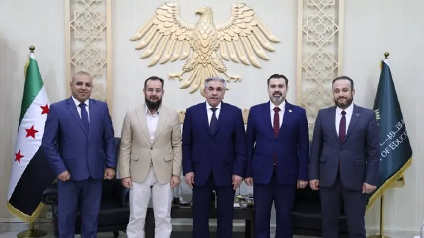 محافظ الحسكة يبحث مع وزيرَي المالية والتربية تفعيل المؤسسات وواقع التعليم