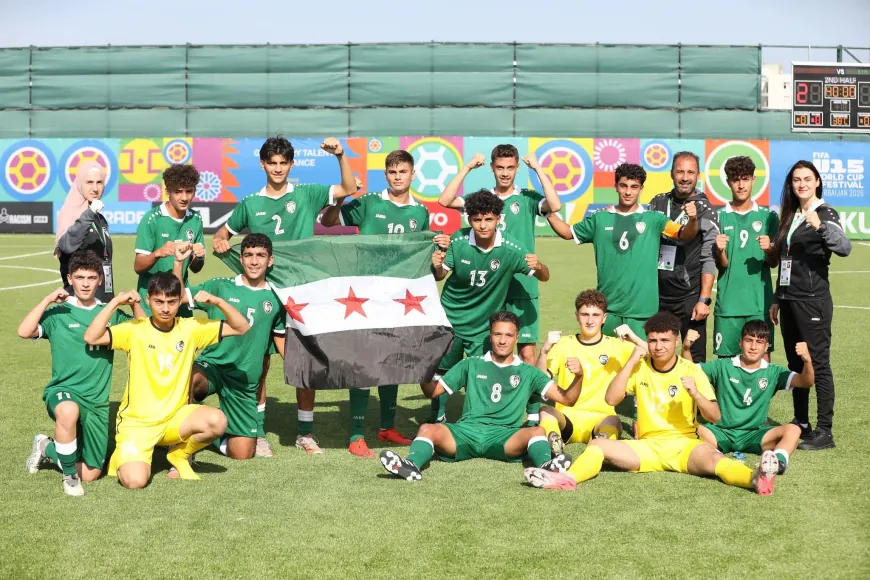 المنتخب السوري تحت 15 عاماً يفوز على إثيوبيا في افتتاح مشواره بمهرجان FIFA