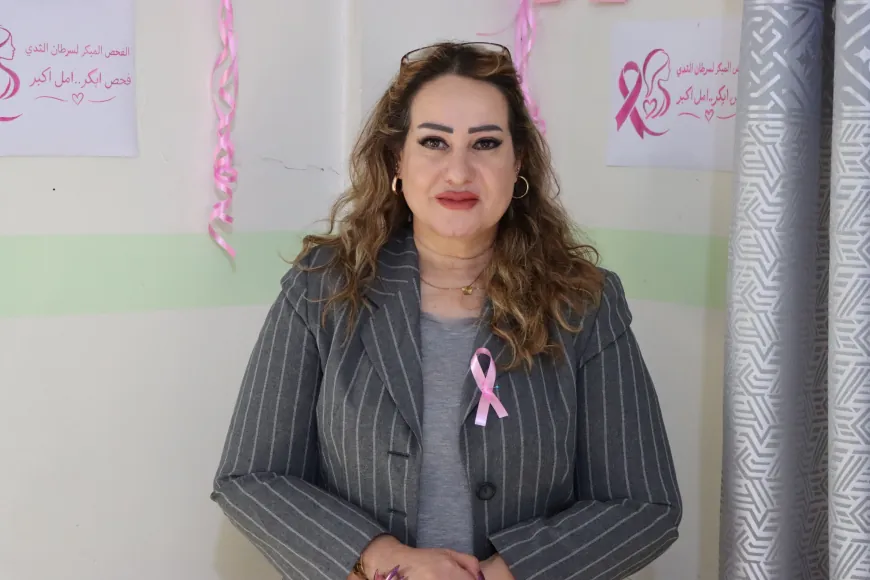 "أكتوبر الوردي" في تربه سبيه والحسكة.. التوعية بسرطان الثدي يبدأ بالفحص المبكر