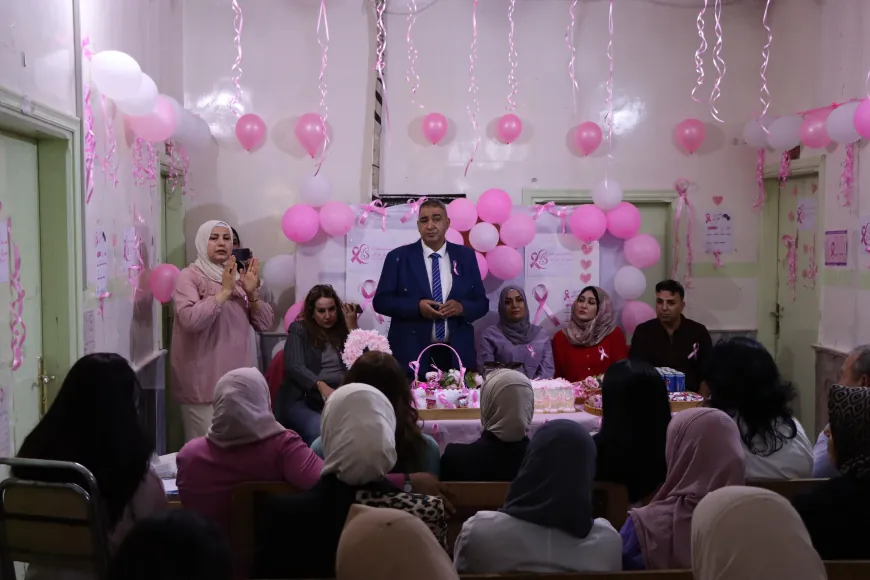 "أكتوبر الوردي" في تربه سبيه والحسكة.. التوعية بسرطان الثدي يبدأ بالفحص المبكر