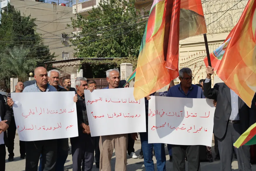 بيانات ووقفات في مدن روج آفا تندد بالاعتداءات على عائدي كري سبي