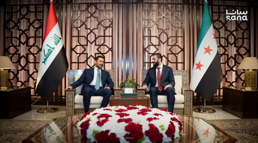 بغداد تكشف عن فحوى لقاء الشرع مع الزيدي