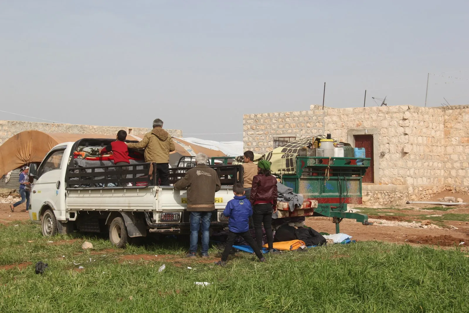 Afrin 's people living harsh conditions waiting for libertion their city