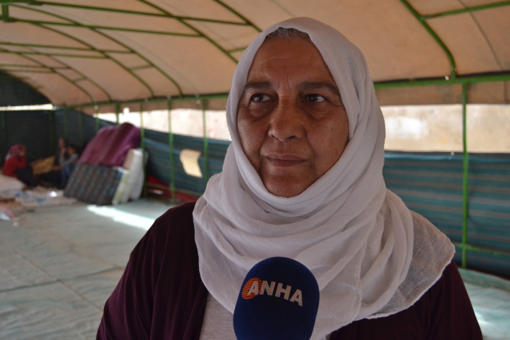 Aisha Affinde : Afrin 's people our people we will not give up them ,we will seek their support financially , morally