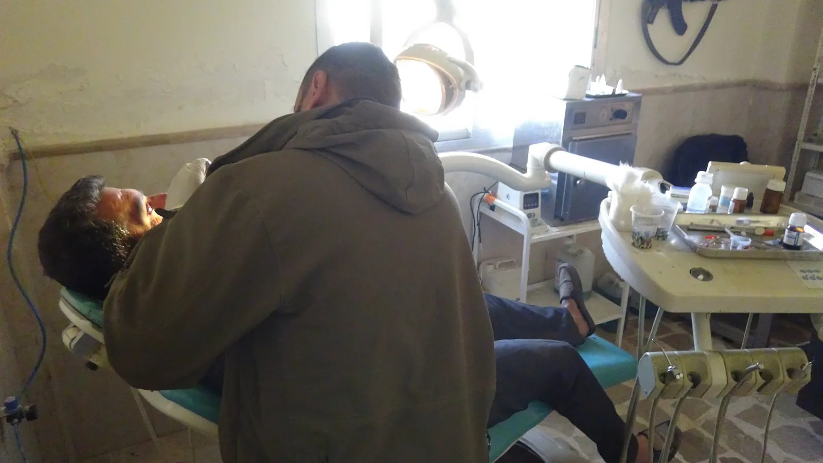 Health center in al-Shabba continues its  work despite limited potential