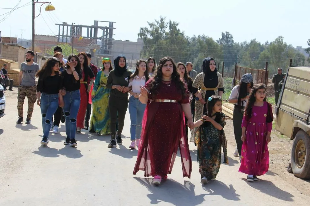 North Syria people head to Nawroz squares