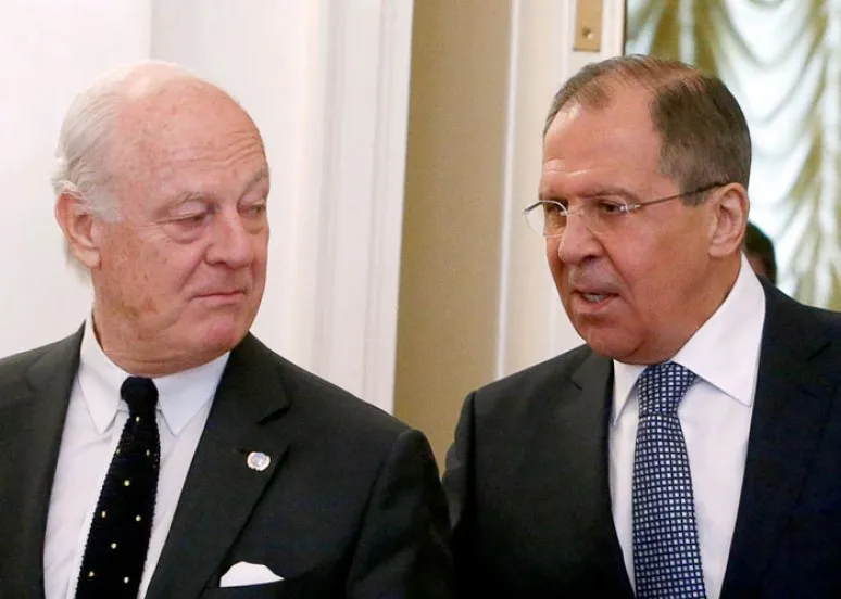 Lavrov, De Mistura will discuss situation in Syria tomorrow