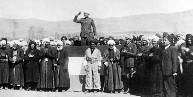 Kurdish people continue their struggle for freedom in commemoration Qadi Mohammed'