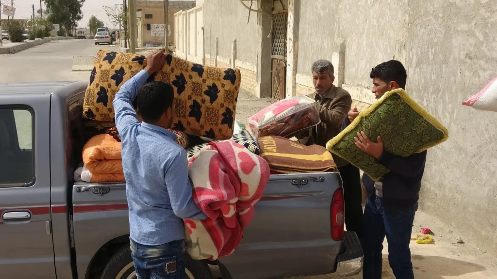 Fundraising campaign for Afrin in Ain Issa