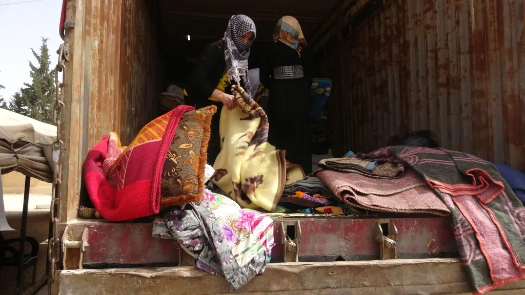 Fundraising campaign for Afrin in Ain Issa