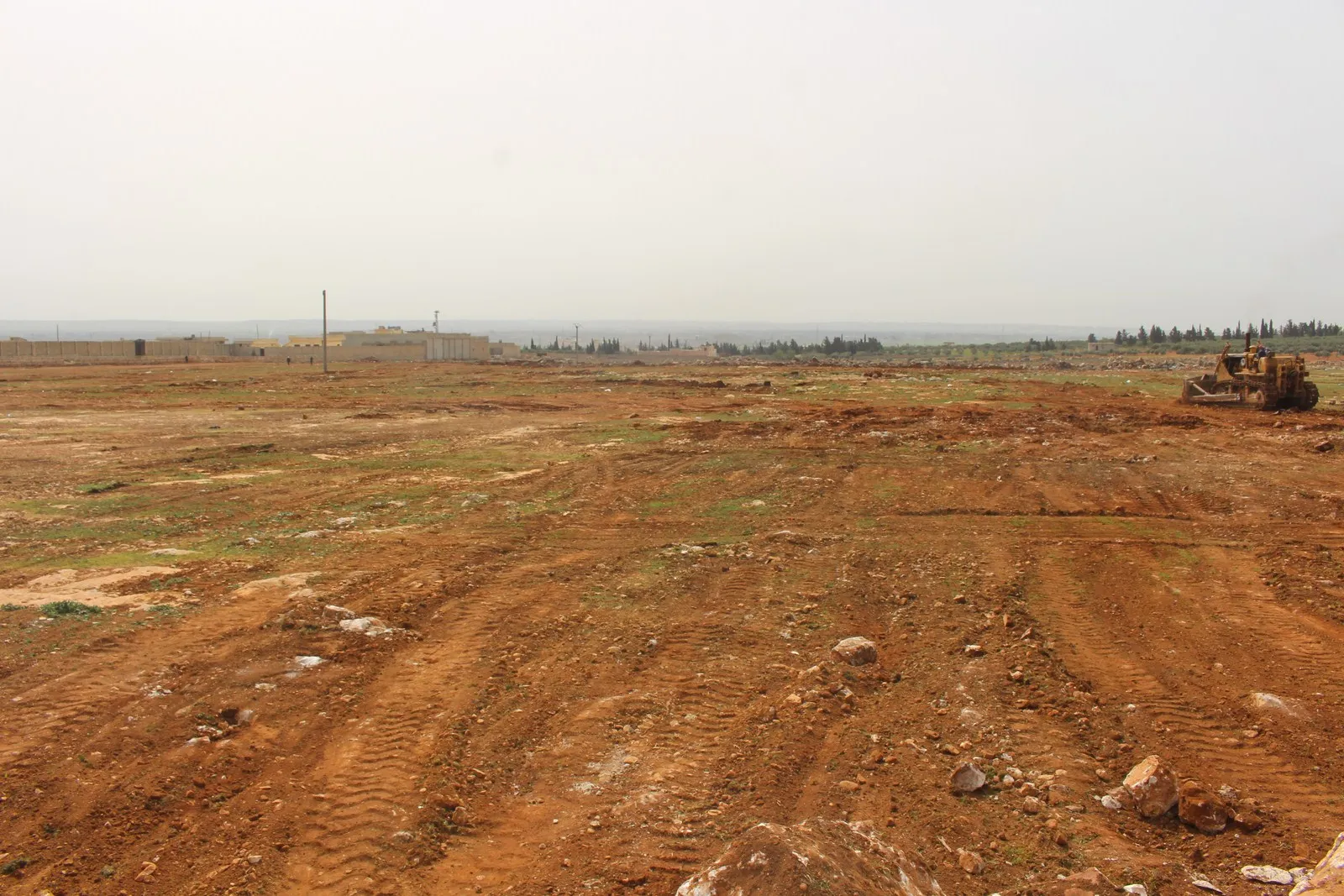 Lack of capabilities ...Project  to build camp in al-Shabba