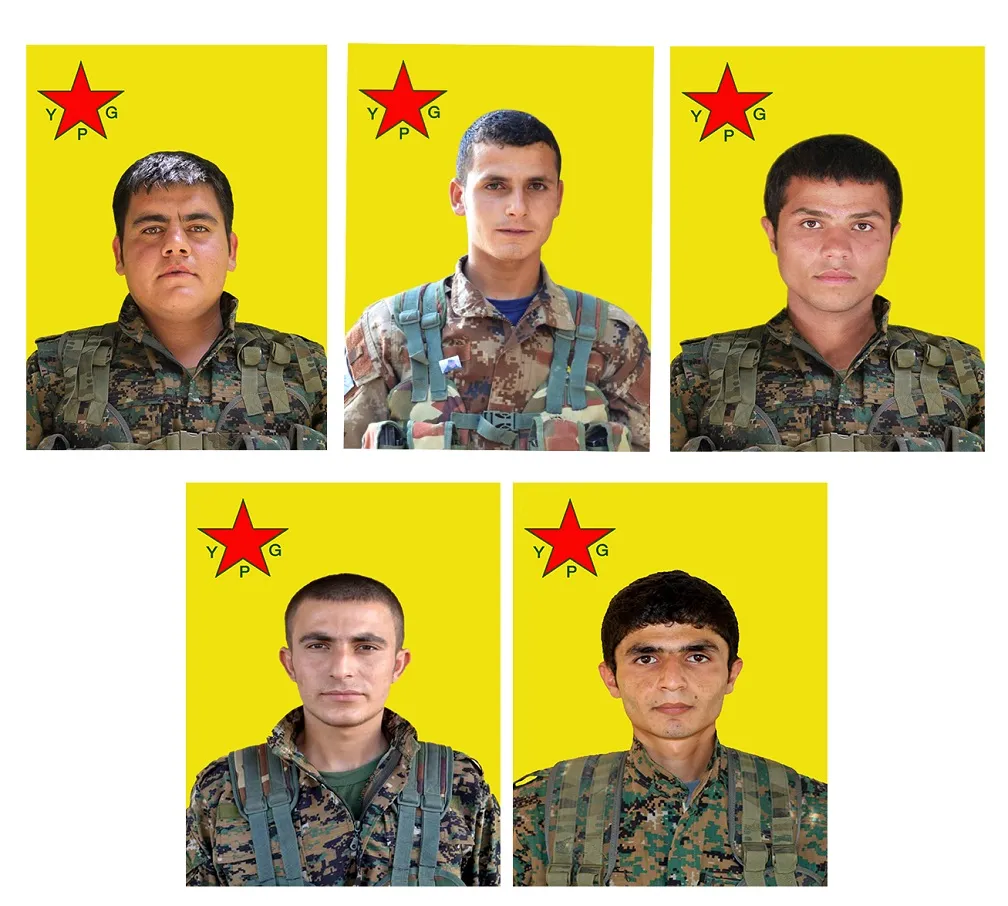 YPG Reveals record of 6 martyrs participated in Resistance of the age