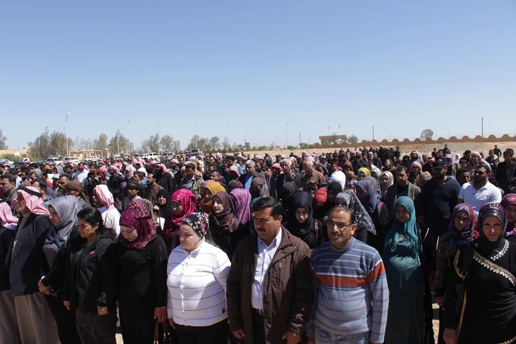 Solidarity stand in al-Tabqa to support resistance of age