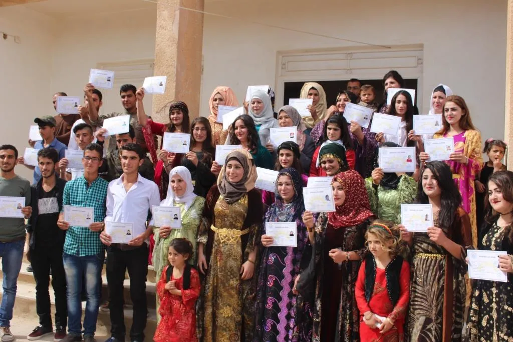 Graduation party for 30 students from Tal Hamis