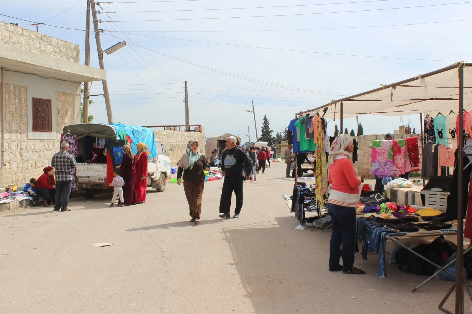 Why are goods deficient in al-Shahba, Sherawa?