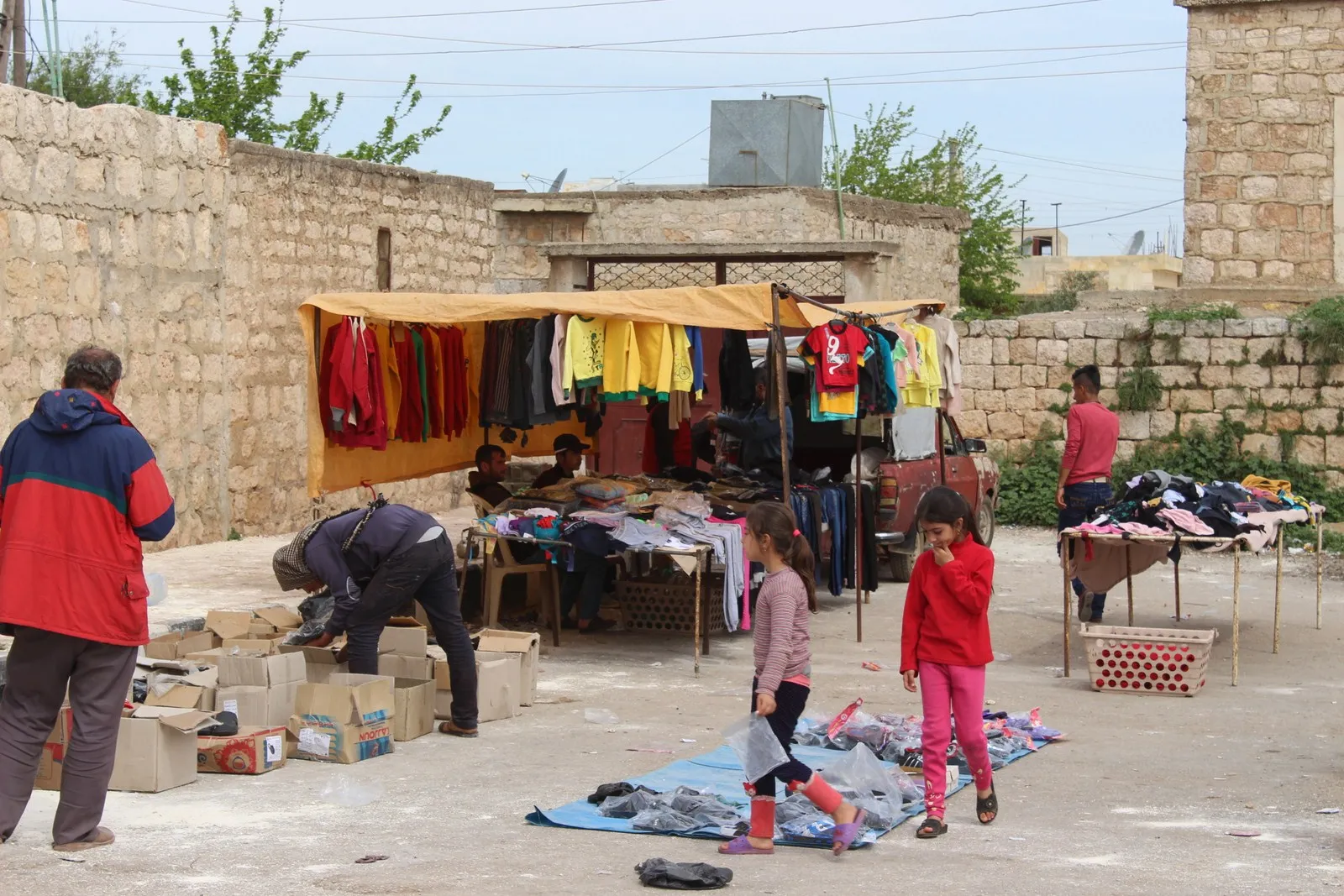 Why are goods deficient in al-Shahba, Sherawa?