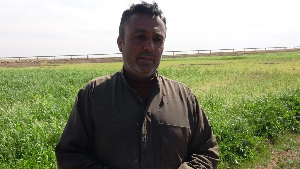 Farmers fear of damage to crops if cut al-Belikh river