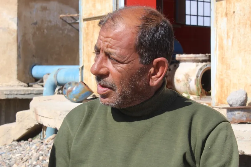 Ayed people wait of thirst because of politicies of Turkish state
