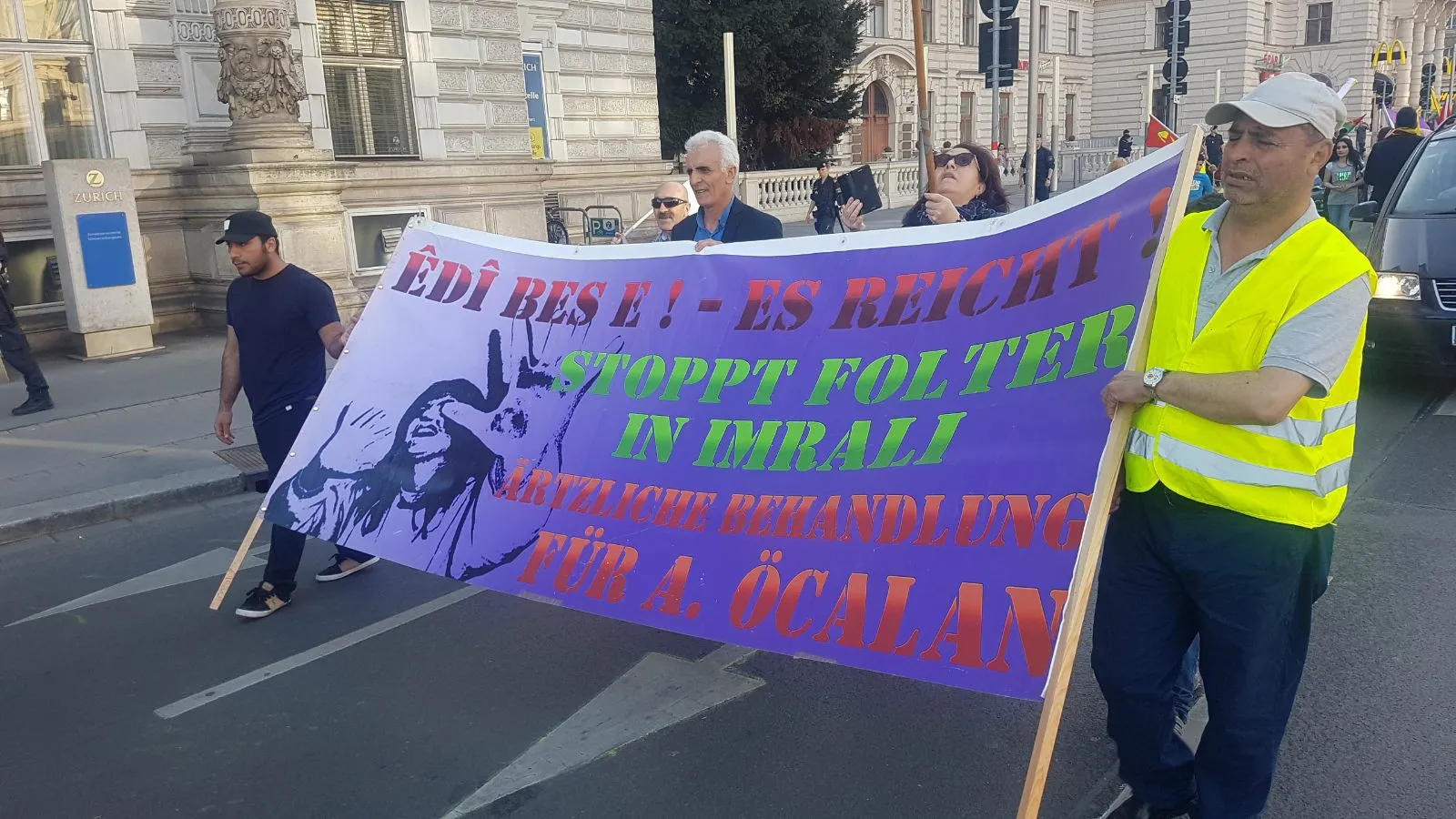 March launched in Austria, demanding world to stop genocide against Afrin
