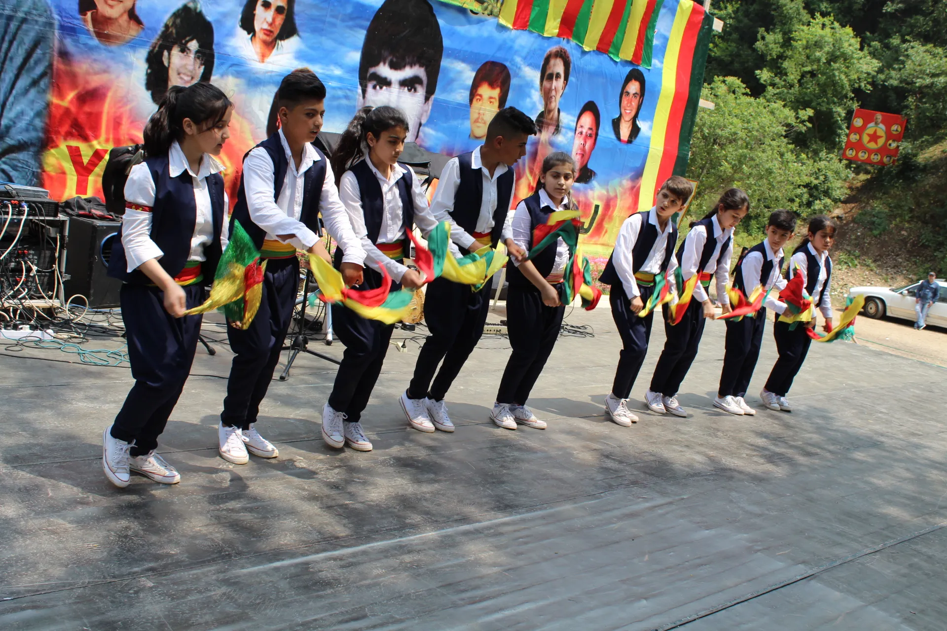 Kurds in Lebanon celebrate World Workers' Day