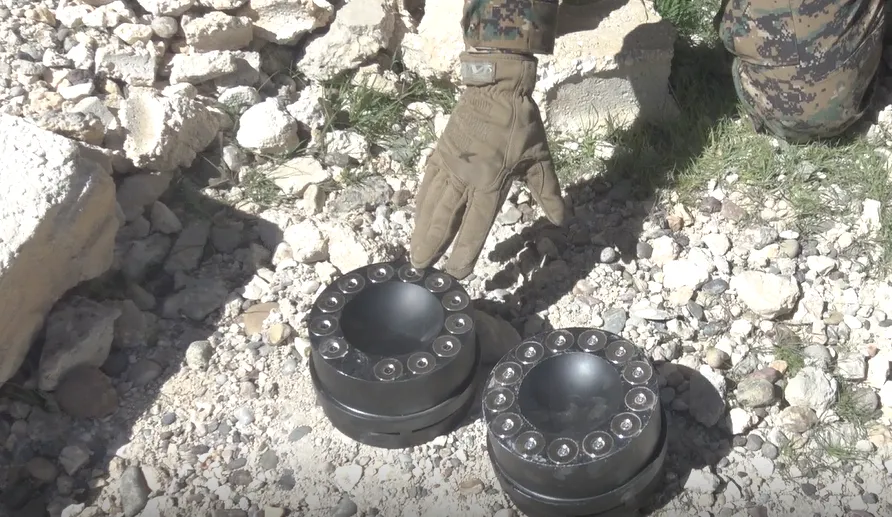 Two explosive device dismantled , terrorist captured , group members are still searching
