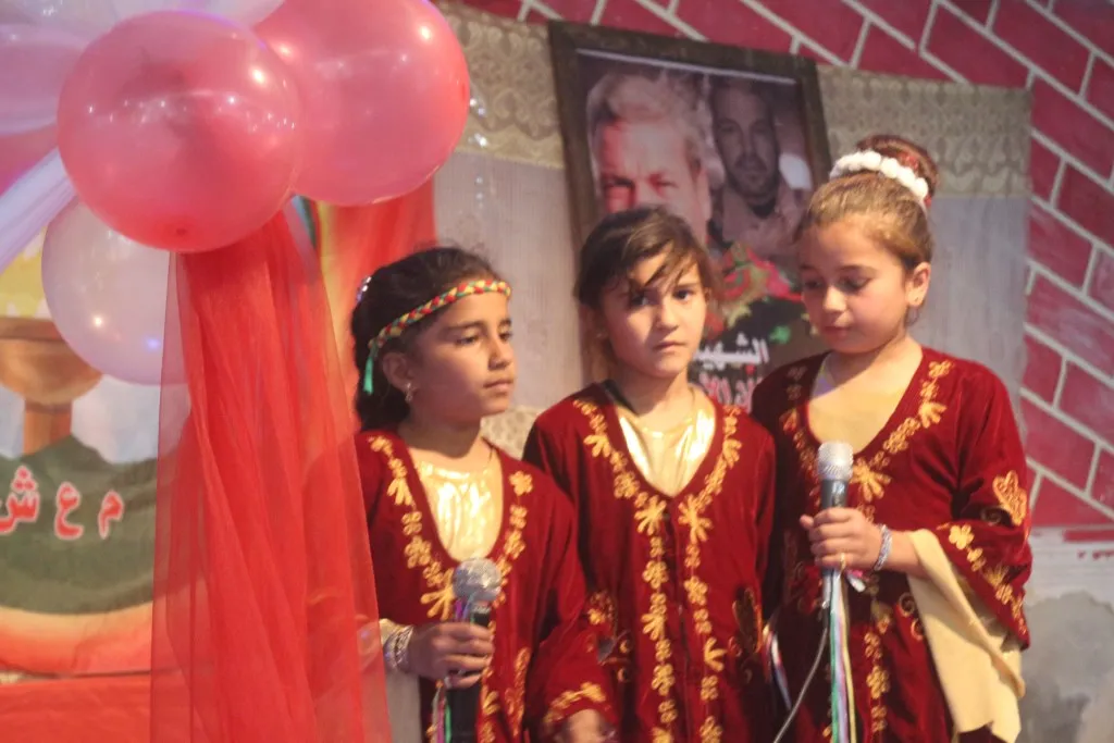 Honorary party for martyrs' children in Manbij