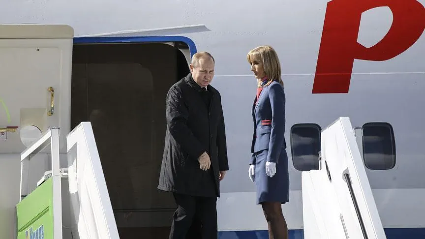 Russian president arrives Ankara